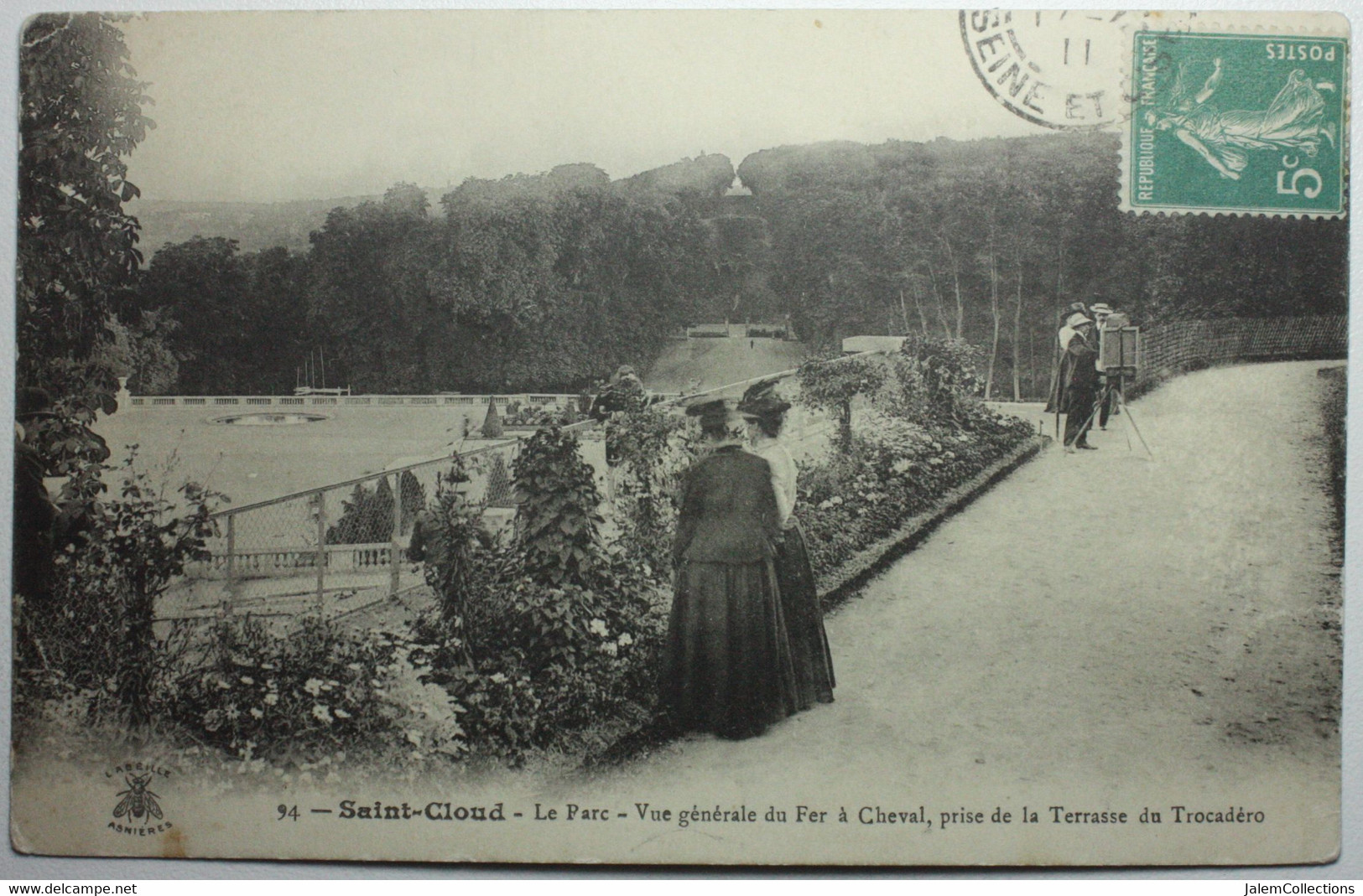 SAINT-CLOUD Le Parc Vue Générale Du Fer à Cheval - Saint Cloud