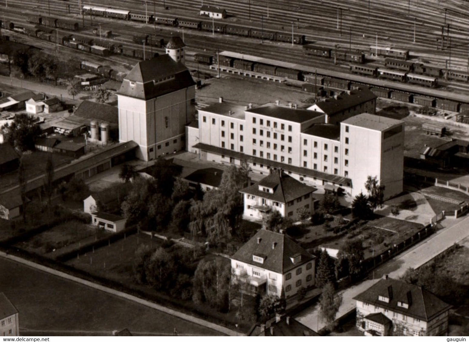 CPSM - MÜHLDORF Am Inn - Weinmayer & Kraus K/G ... (Gare Avec Trains) - Muehldorf