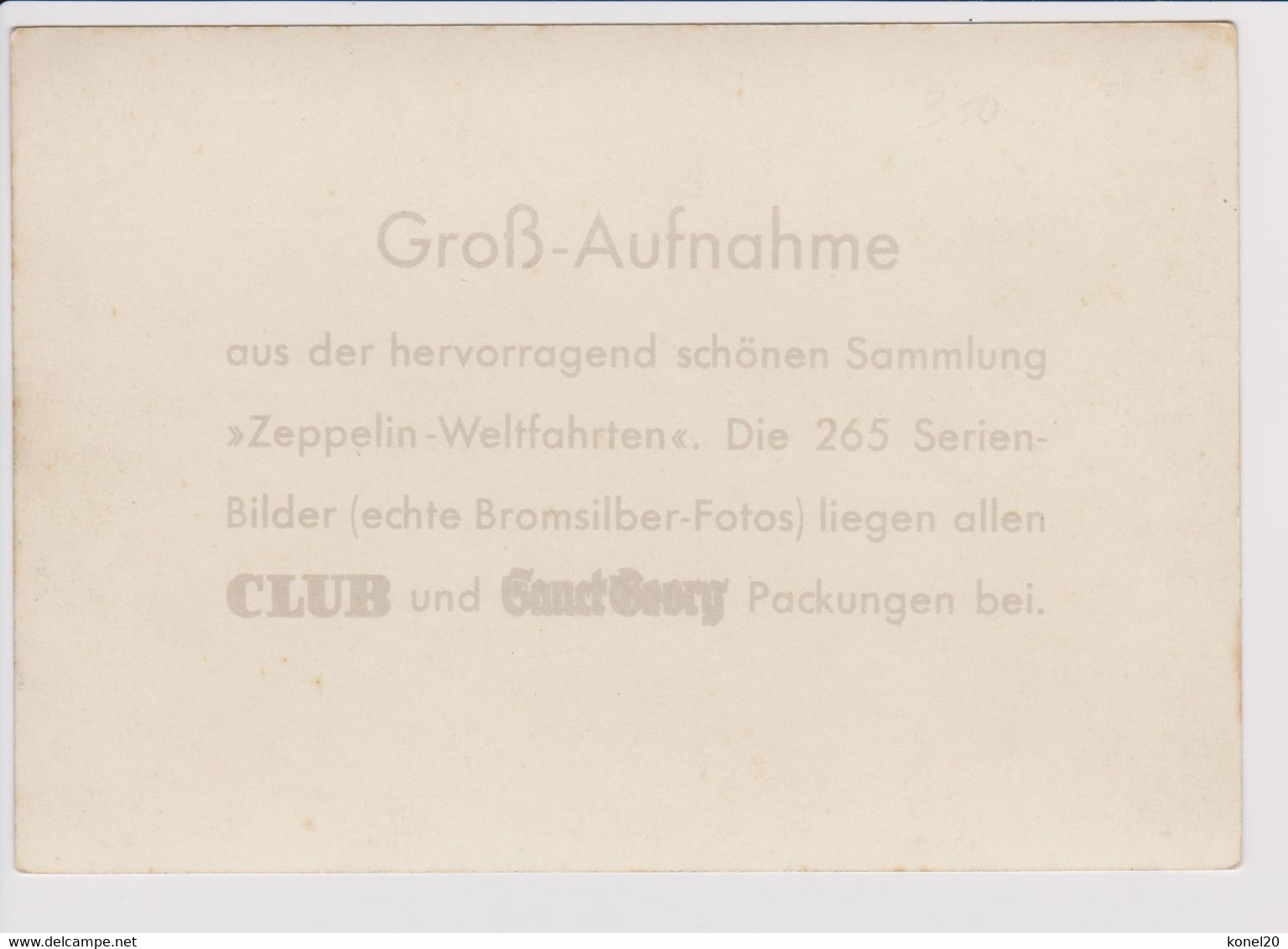Vintage Rppc Zeppelin Nachkriegs- Luftschiffe Umbau Der "Bodensee" - 1919-1938: Entre Guerres