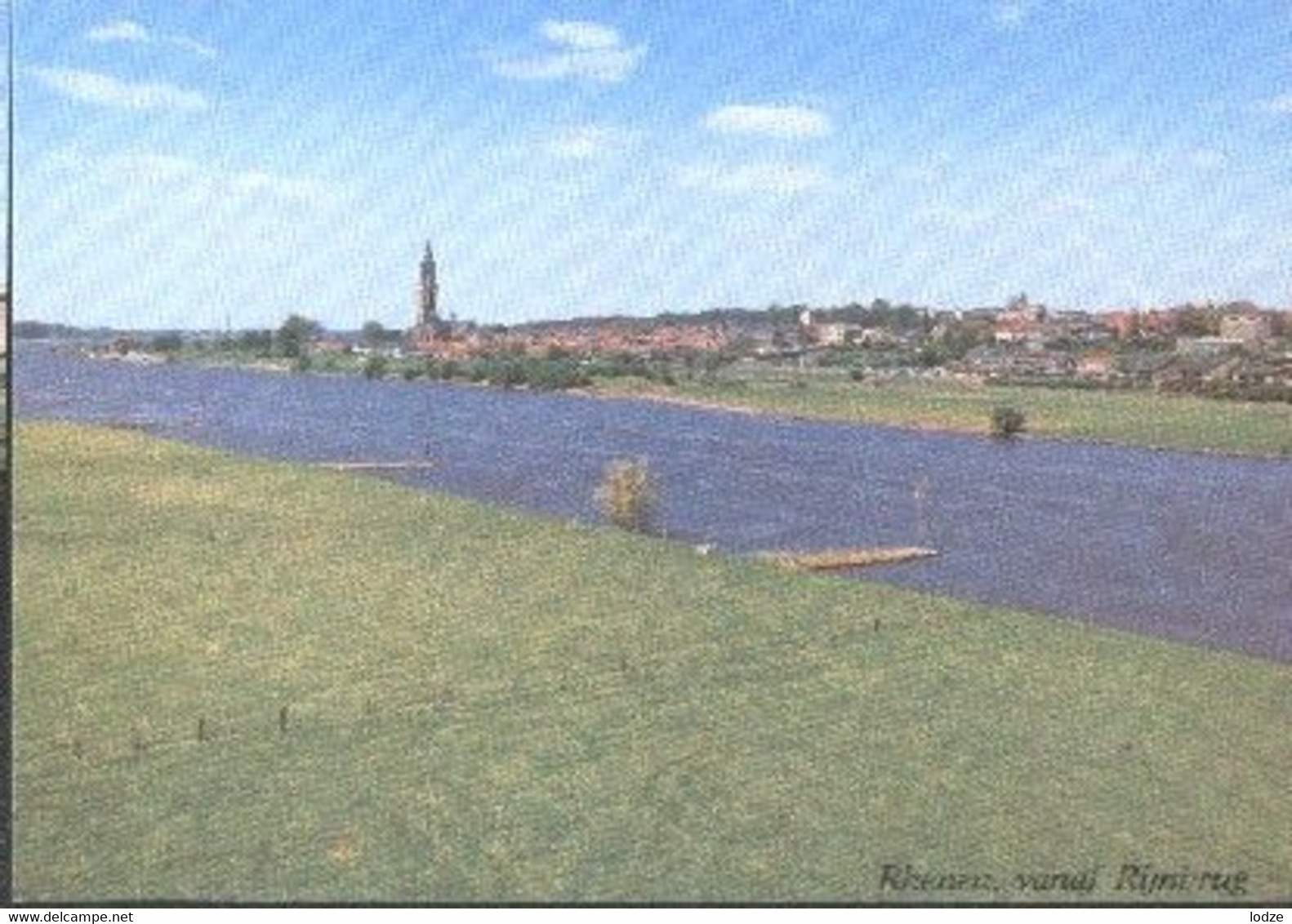 Nederland Holland Pays Bas Rhenen Vanaf De Rijnbrug - Rhenen