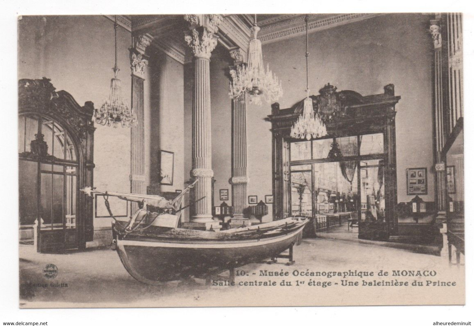 Lot 8 Cpa"MONACO-MONTE-CARLO"MUSEE OCEANOGRAPHIQUE"CASINO La Salle Des Concerts"les Jardins"les Canons"palais Du Prince" - Collections & Lots