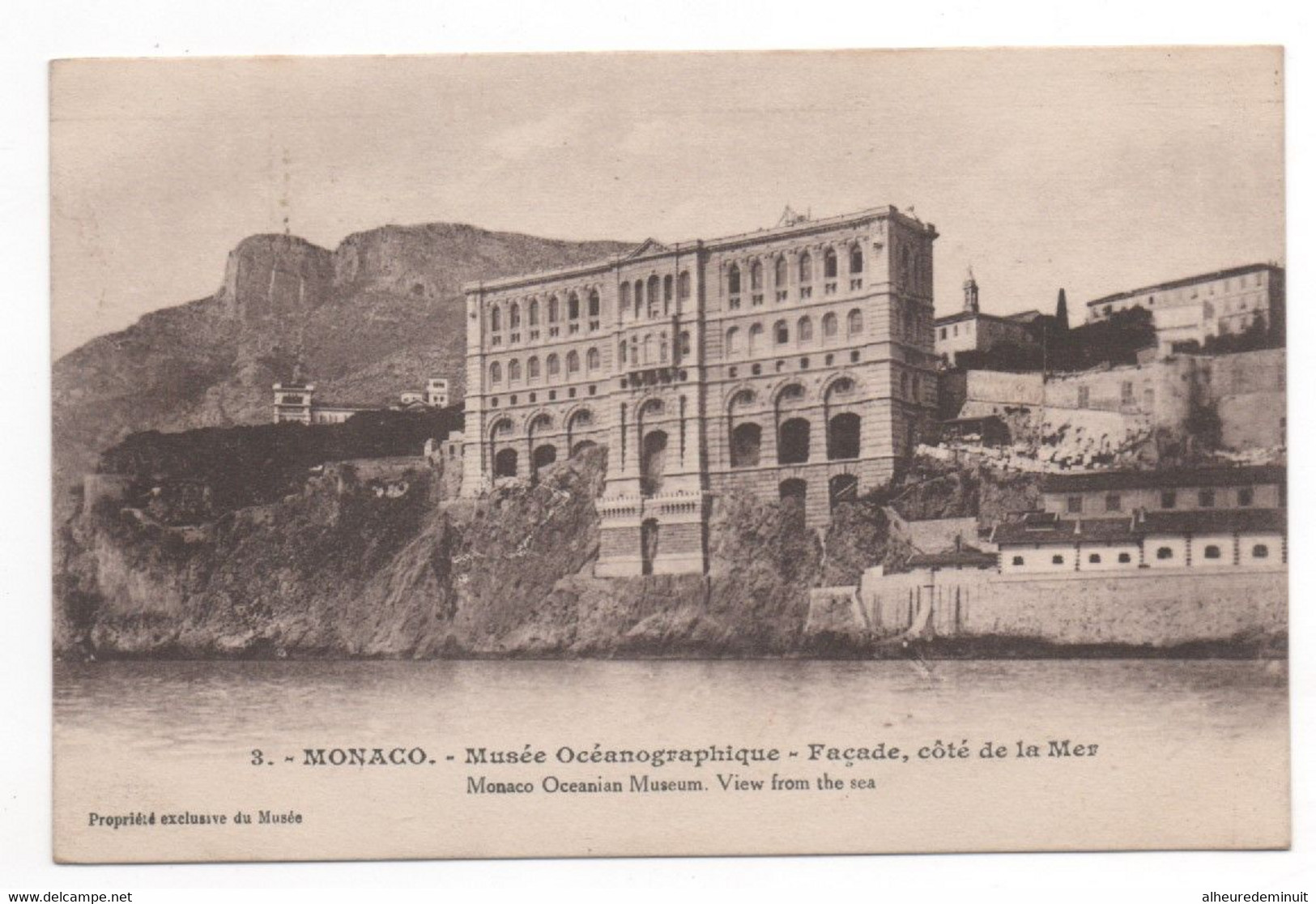 Lot 8 cpa"MONACO-MONTE-CARLO"MUSEE OCEANOGRAPHIQUE"CASINO la salle des concerts"les jardins"les canons"palais du Prince"