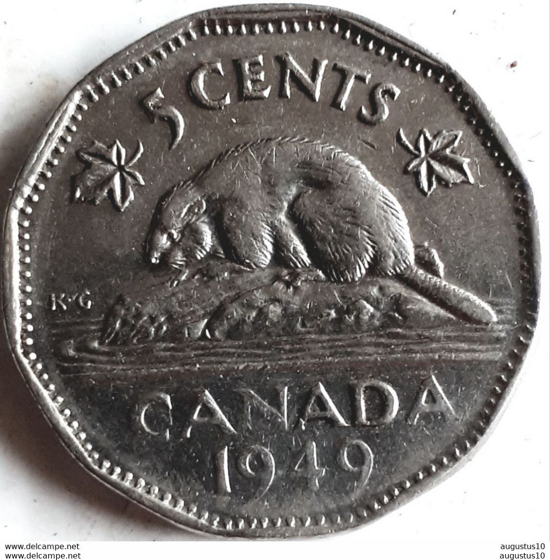 CANADA VERY NICE 5 CENTS 1949 KM 42 Alm. UNC - Canada