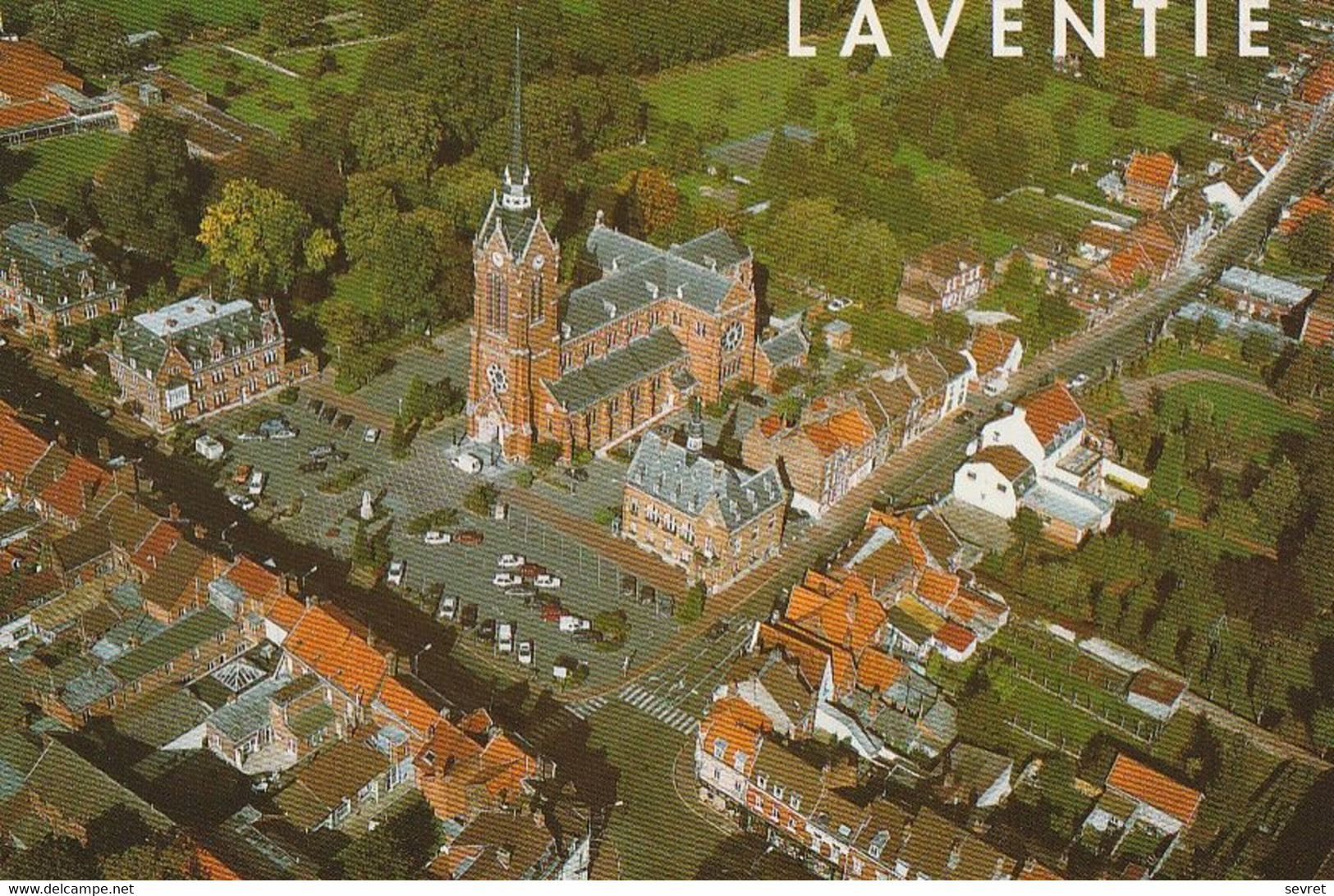 LAVENTIE. - Vue Aérienne. - Laventie