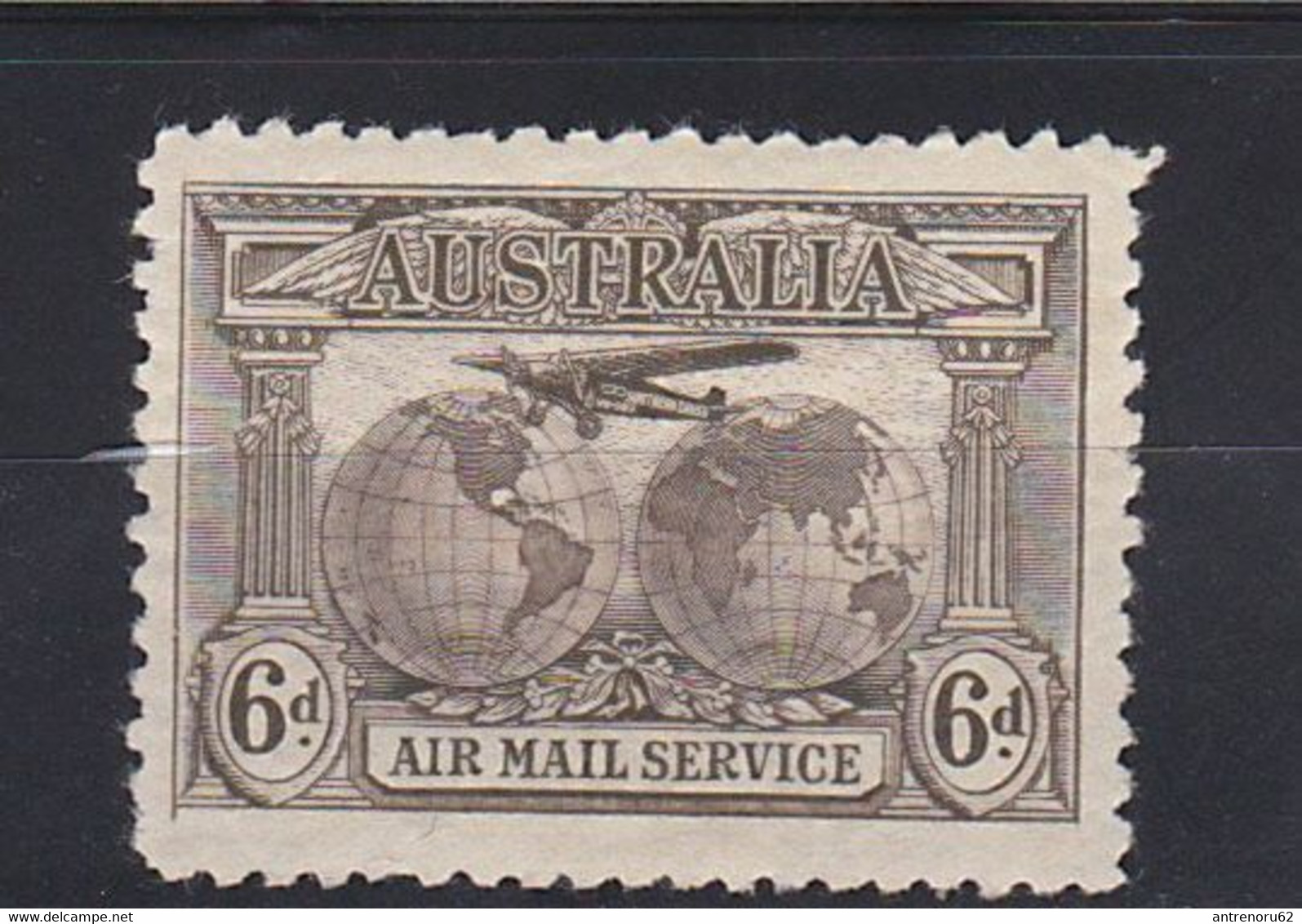 STAMPS-AUSTRALIA-1931-UNUSED-MH*-SEE-SCAN - Ongebruikt