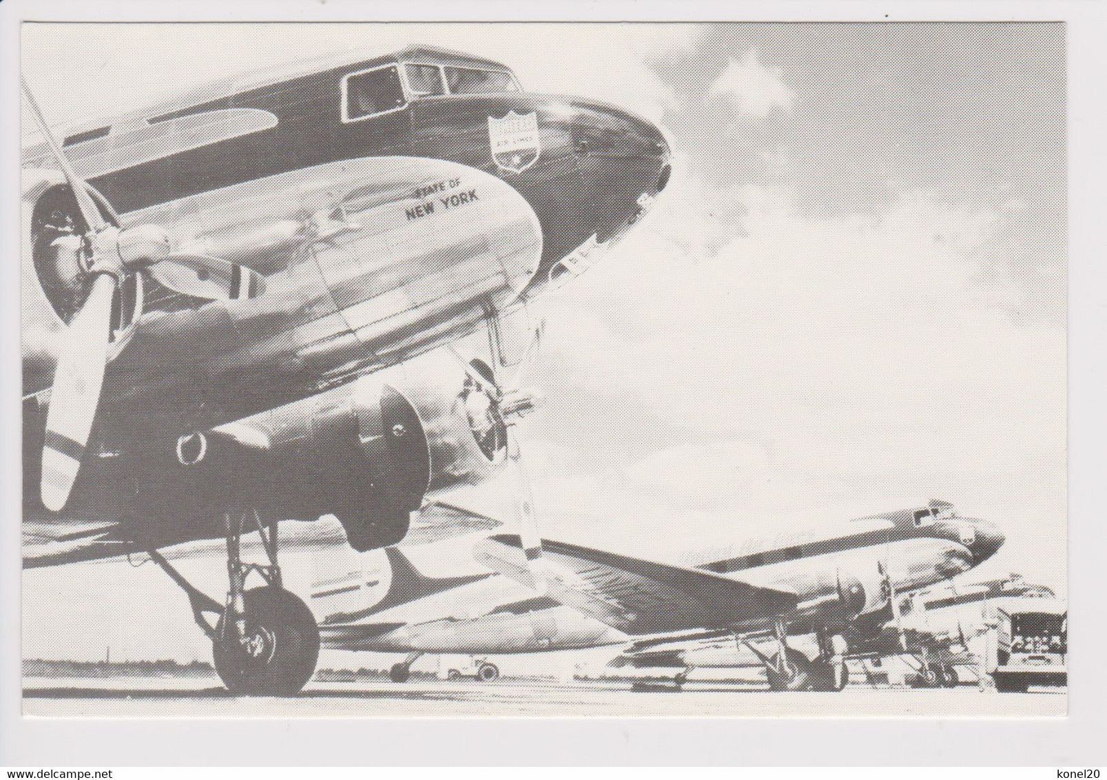 Rppc United Airlines Douglas Dc-3 Aircraft - 1919-1938: Entre Guerres