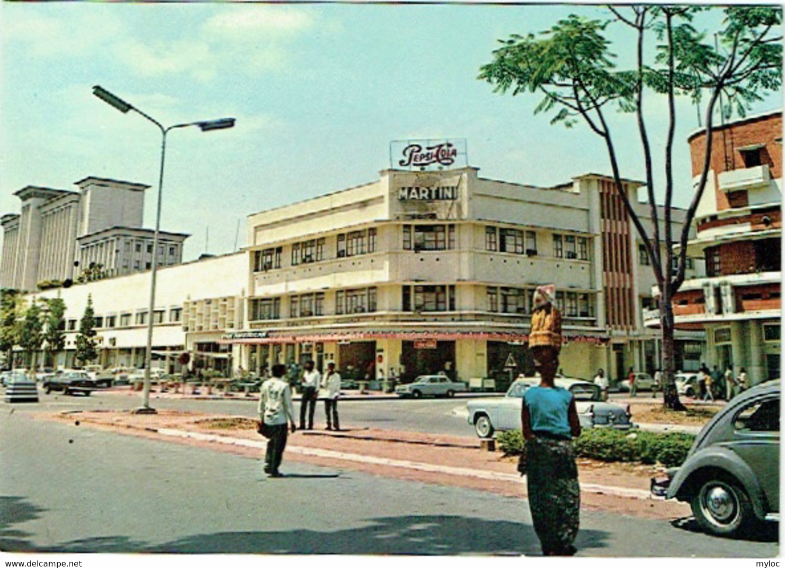 Congo. Kinshasa. Hôtel REGINA, Boulevard 30 Juin. - Kinshasa - Leopoldville (Leopoldstadt)