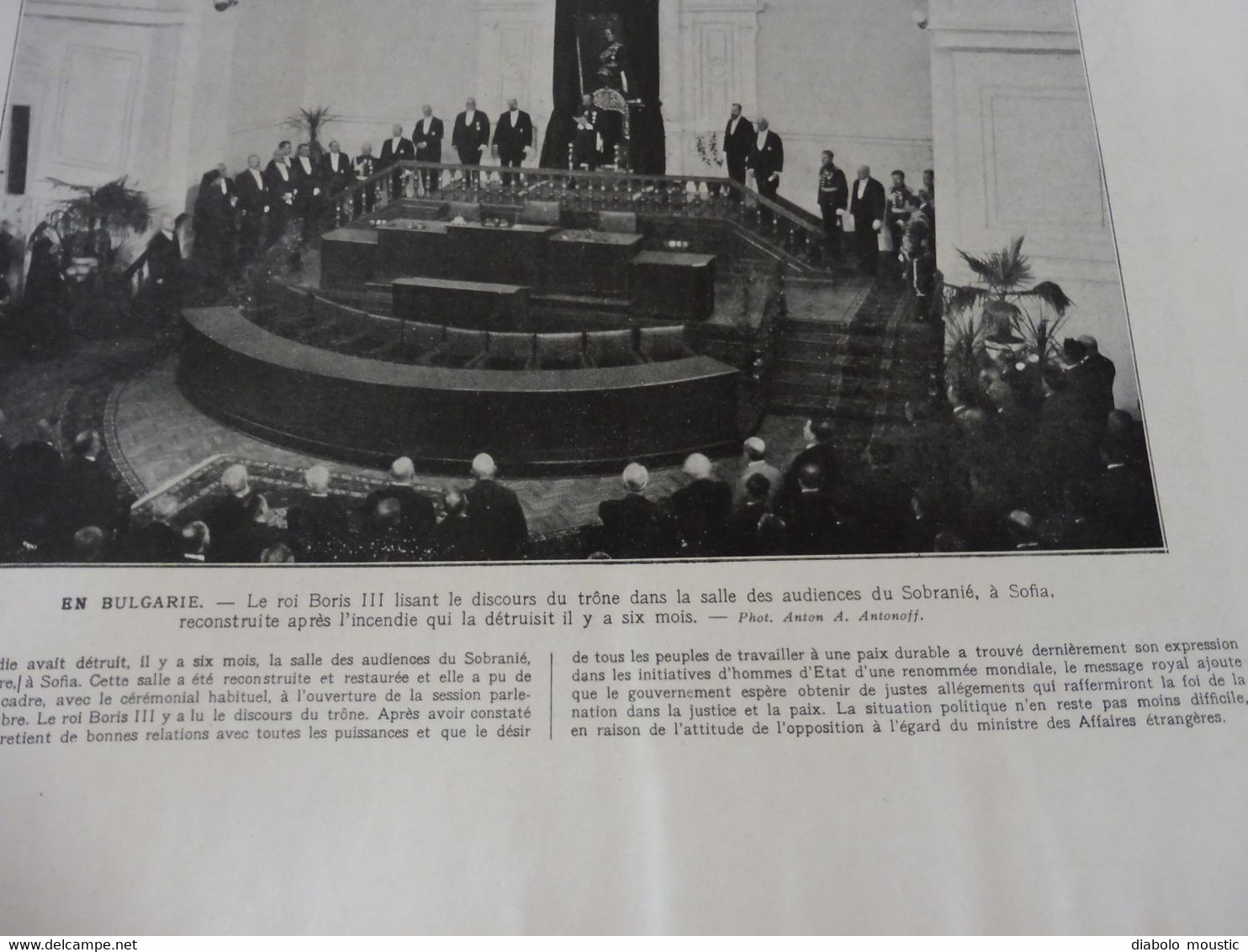 1929 : CHINE;  Disparition du Marché de La Madeleine; Le château de Grand-Vaux; etc