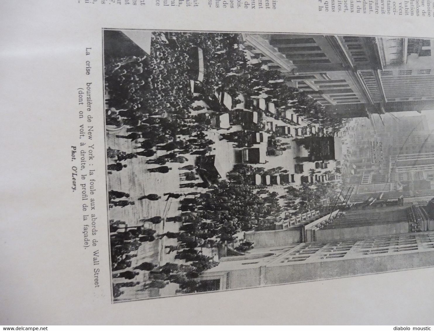 1929 : CHINE;  Disparition du Marché de La Madeleine; Le château de Grand-Vaux; etc