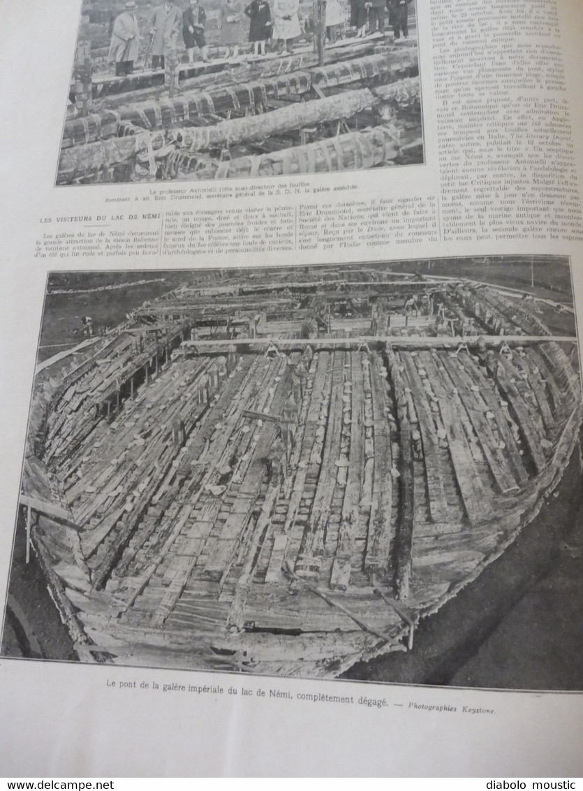 1929 : CHINE;  Disparition du Marché de La Madeleine; Le château de Grand-Vaux; etc