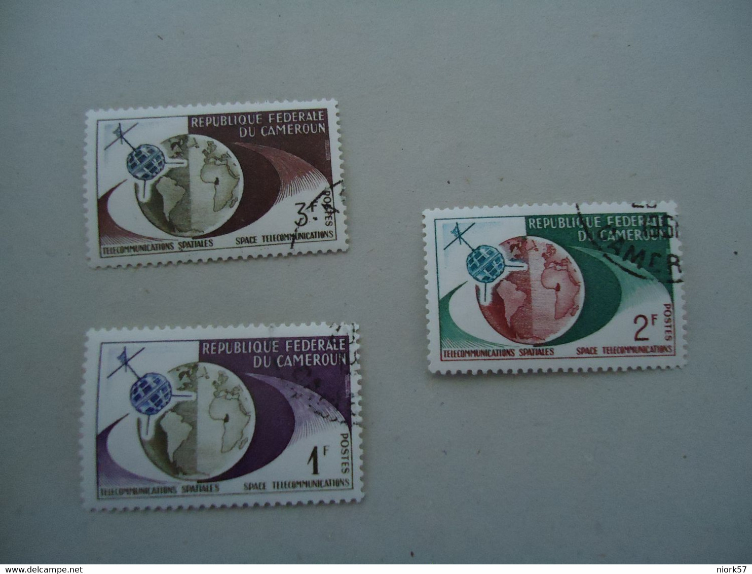 CAMEROON  USED   STAMPS  SPACE - Cap Vert