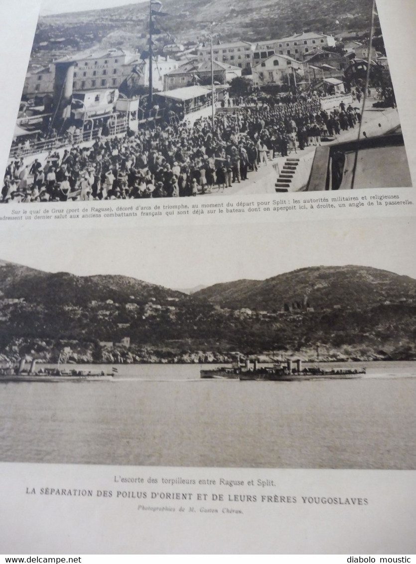 1929 : CHINE;  Venise; Belgrade; Doubrovnik; Port de Raguse ; etc