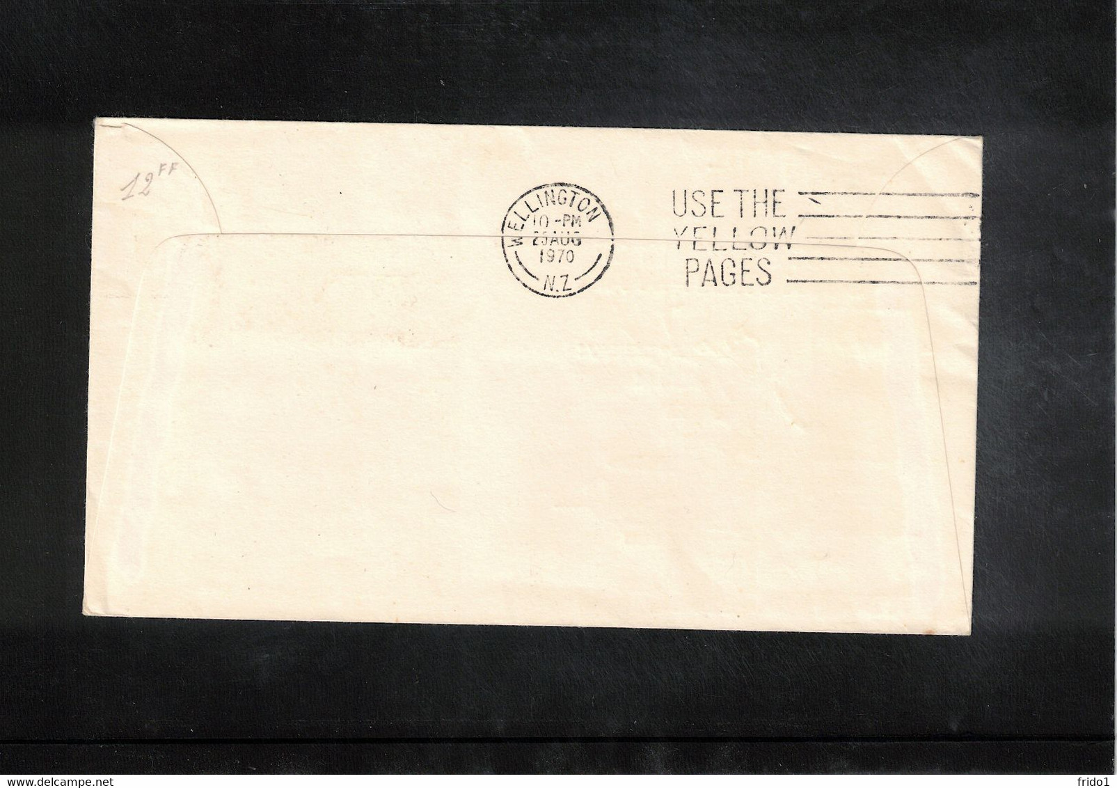 New Zealand 1970 50th Anniversary Of The Flight Christchurch - Wellington Interesting Cover - Covers & Documents