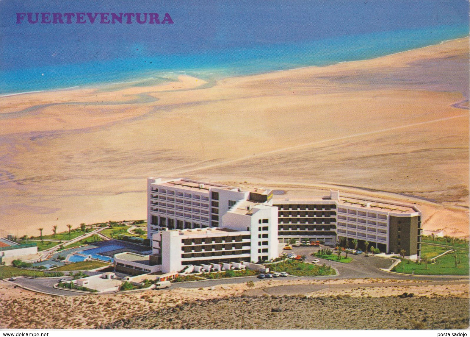 (CANA1641) FUERTEVENTURA. PLAYA DE LA BARCA. LOS GORRIONES HOTEL - Fuerteventura