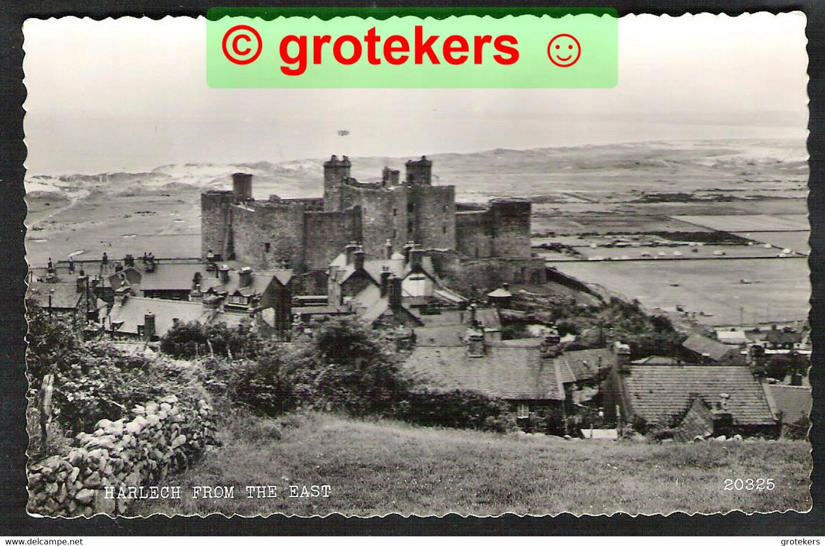 HARLECH With The Castle Seen From The East 1965 - Merionethshire