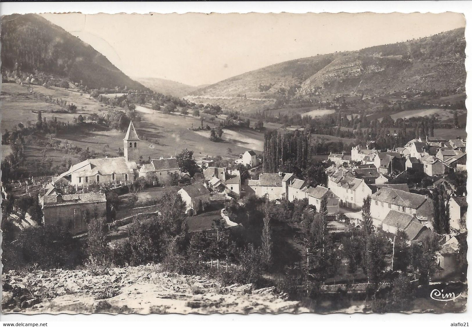 CPSM 48 - CHANAC - VUE D'ENSEMBLE - Chanac