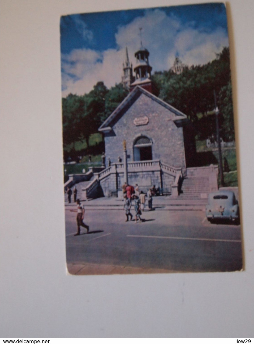 CPA Canada Quebec Saint-Anne De Beaupré Vieille Chapelle - Ste. Anne De Beaupré