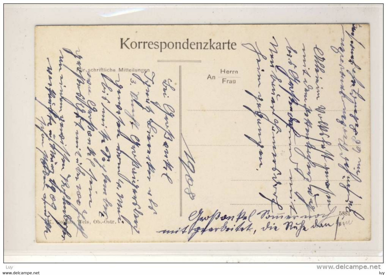 Gruß Vom WELSER Volksfest Und Kaiser-Jubiläumsaustellung 1908 - Wels