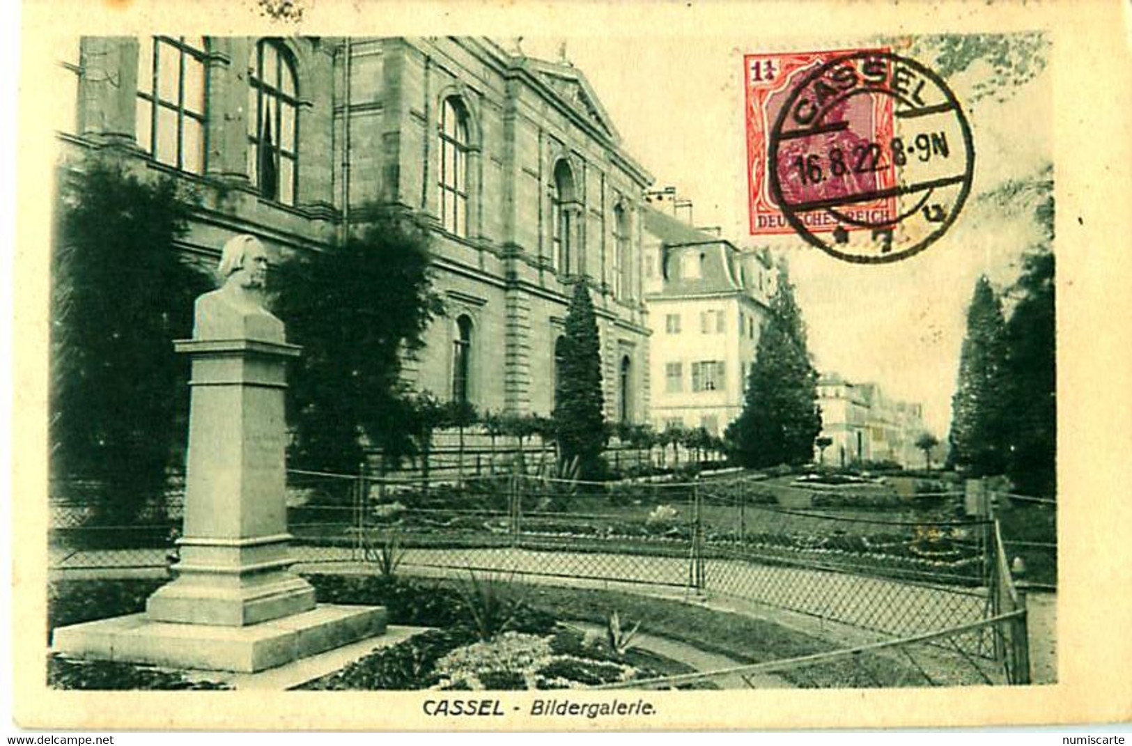 Cpa KASSEL - CASSEL - Bildergalerie - Kassel