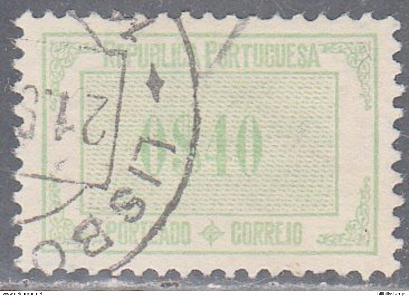 PORTUGAL   SCOTT NO J49   USED   YEAR  1932 - Used Stamps