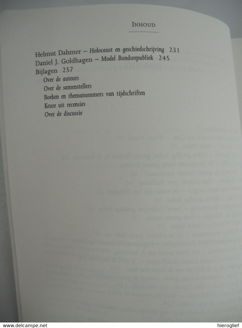 De Impact Van WIENS SCHULD Op Het HOLOCAUST DEBAT ? 2e Wereldoorlog  Jodenvervolging En Genocide Door De Nazi's Hitler - War 1939-45