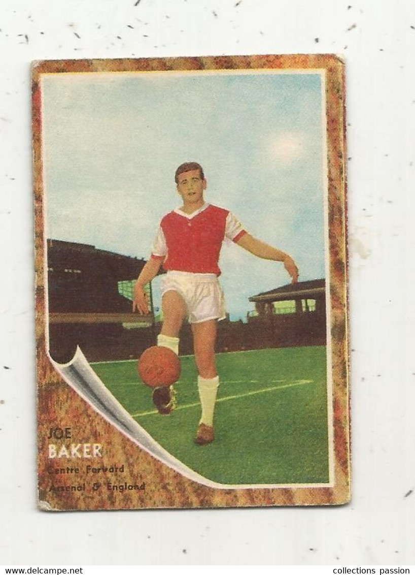 Trading Card , A&BC , England, Chewing Gum, Serie: Make A Photo , Année 60 , N° 1 , JOE BAKER,  Arsenal - Trading-Karten