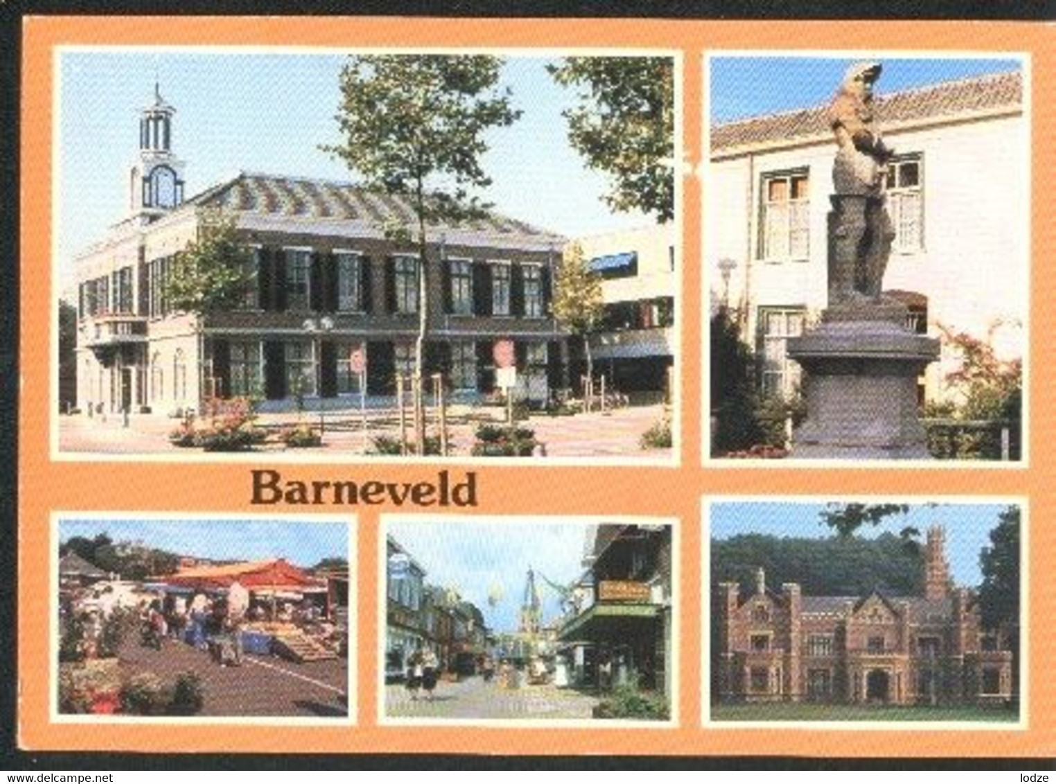 Nederland Holland Pays Bas Barneveld Met Bezienswaardigheden - Barneveld