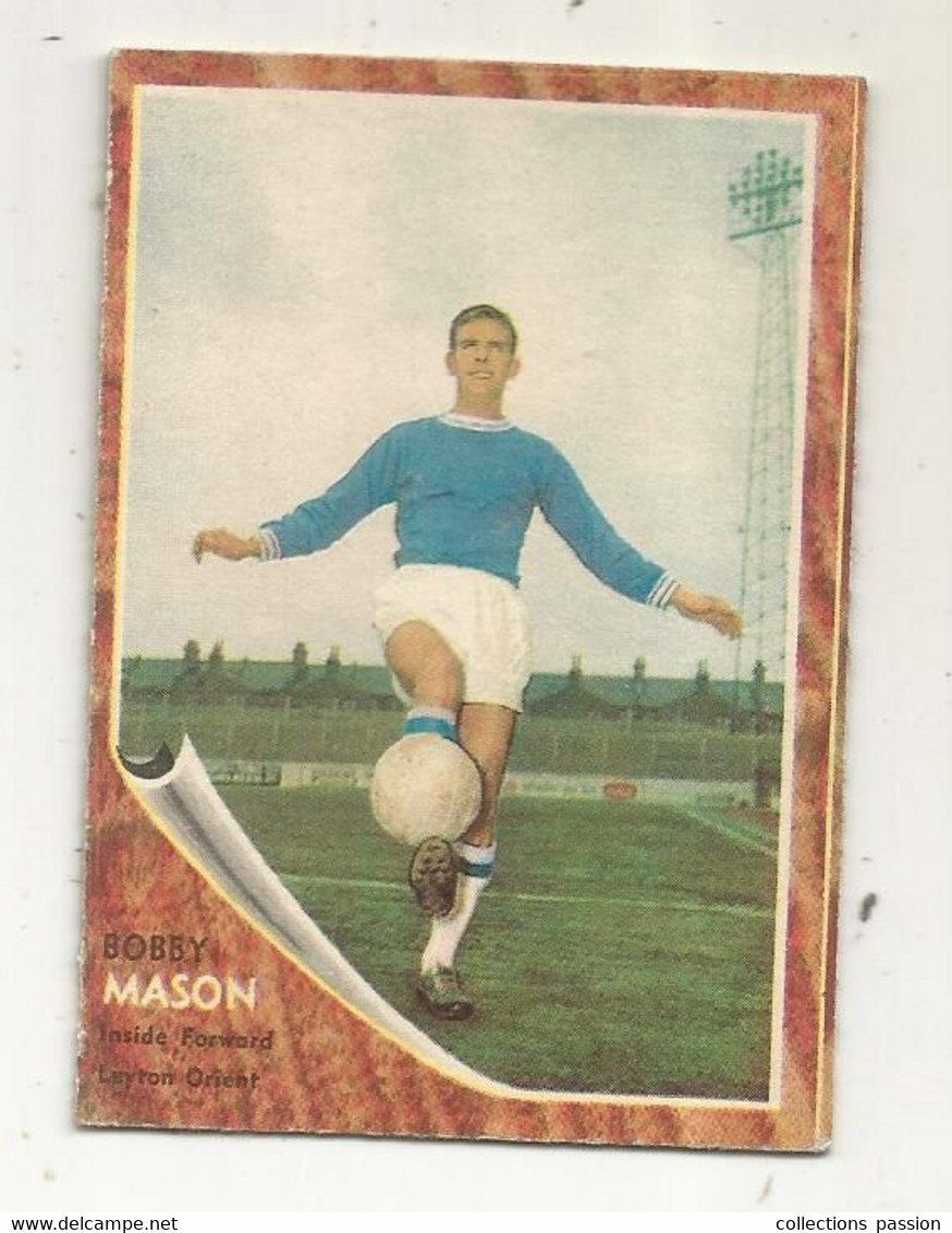 Trading Card , A&BC , England, Chewing Gum, Serie: Make A Photo , Année 60 , N° 48, BOBBY MASON,  Leyton Orient - Trading Cards