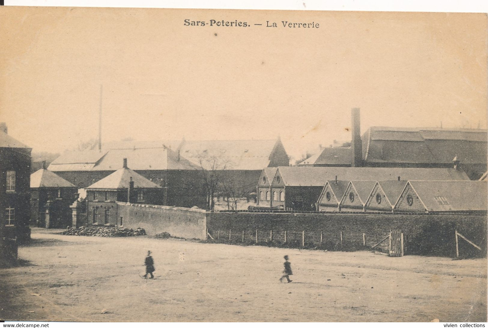 Sars Poteries (59 Nord) La Verrerie - Circulée Convoyeur Hirson à Maubeuge 1905 - Altri & Non Classificati