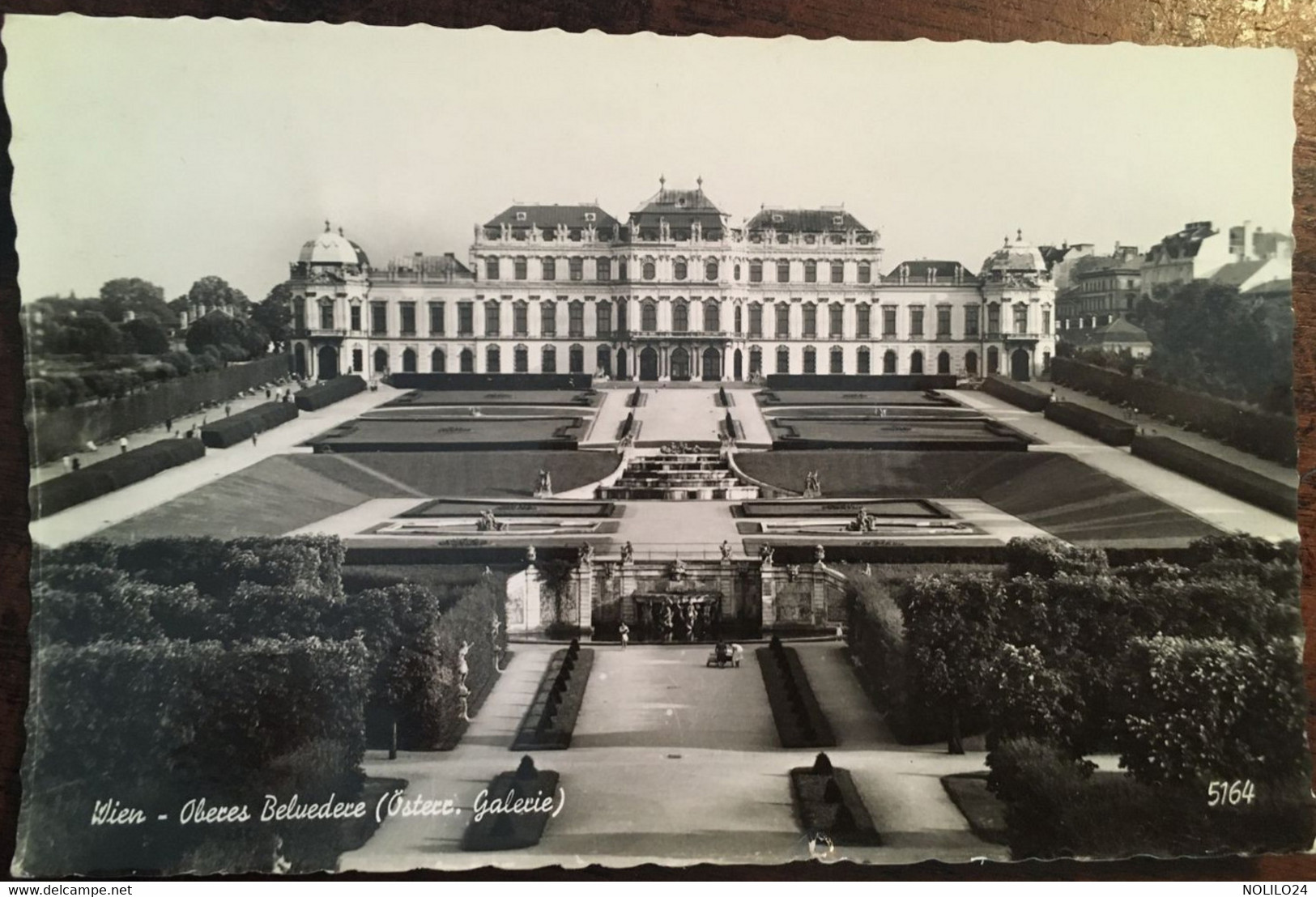 Cpa, écrite En 1959, AUTRICHE AUSTRIA , VIENNE, Wien , Obeces Belvedere ( östecc. Galerie), éd HDH - Belvedère