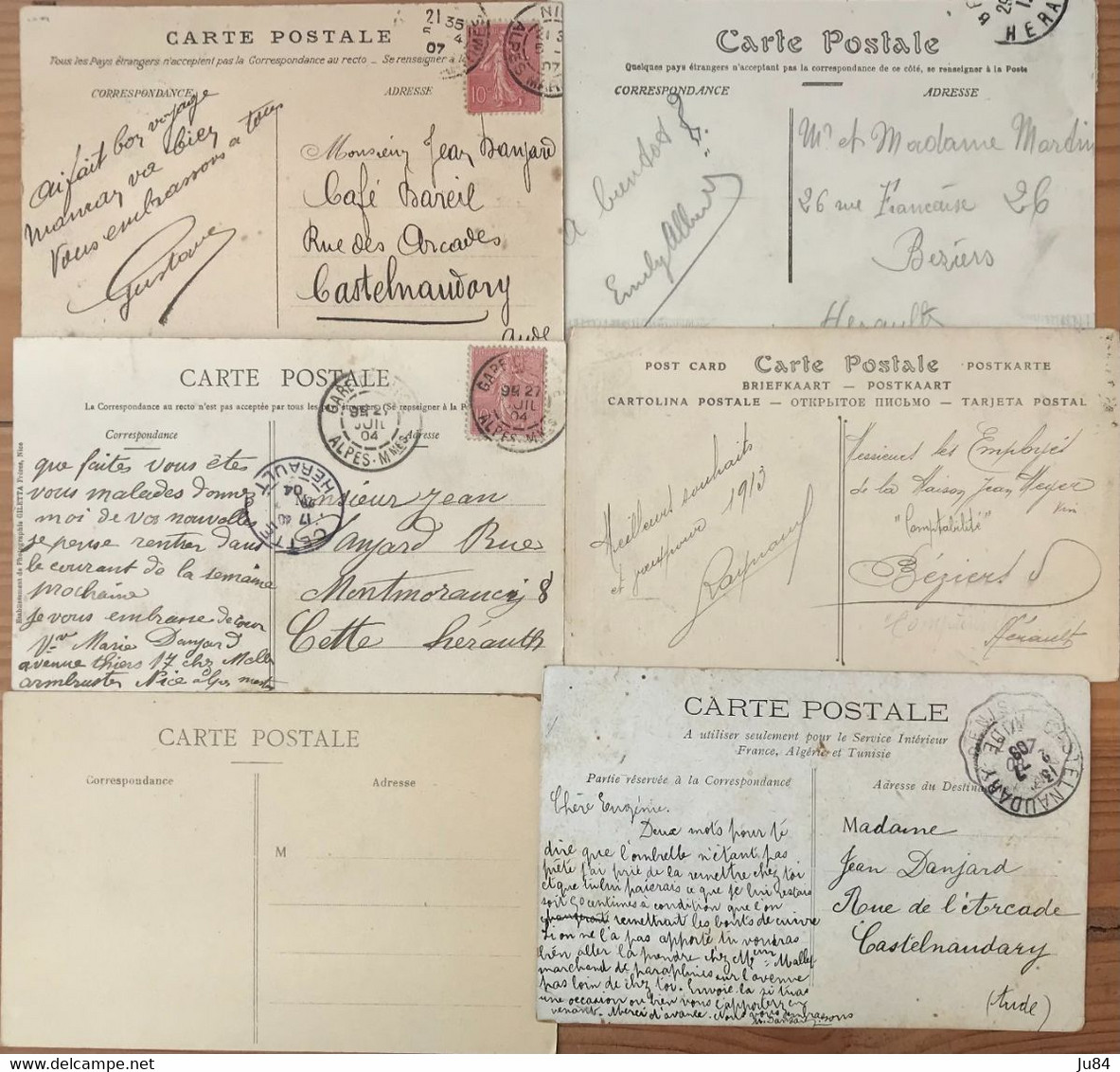 Alpes Maritimes - Nice - Lot 6 Cartes Postales - En L'état - Lots, Séries, Collections
