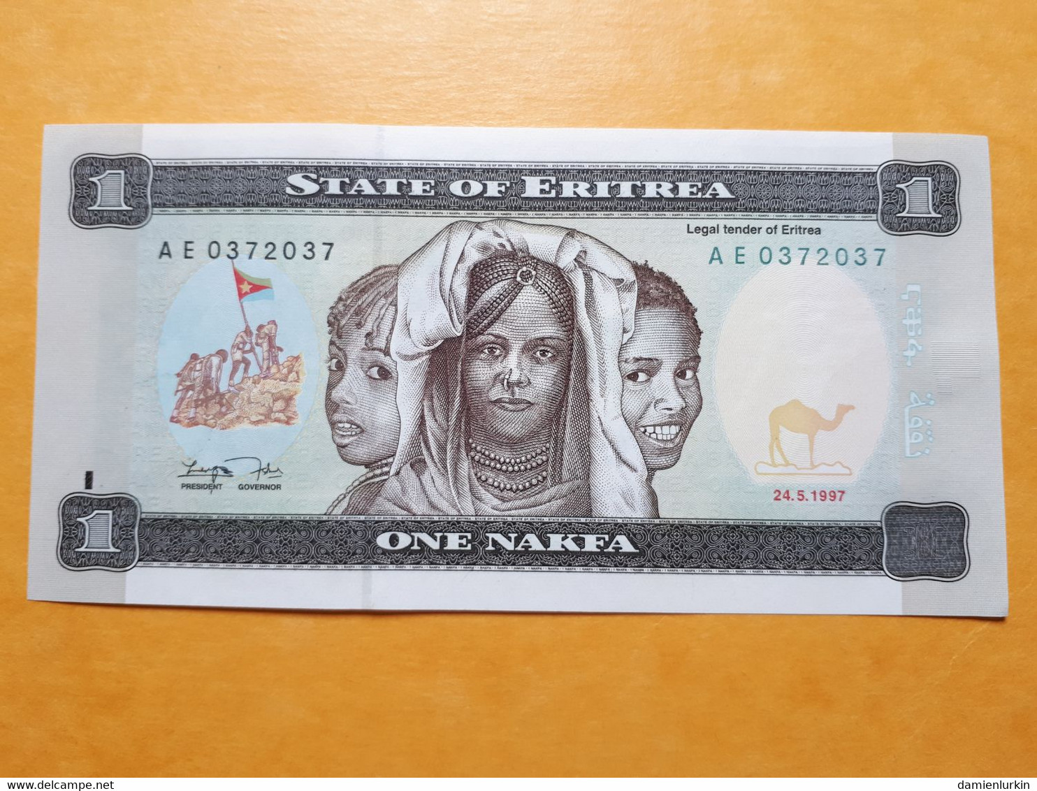 ERYTHREE 1 NAKFA 1997 UNC - Eritrea