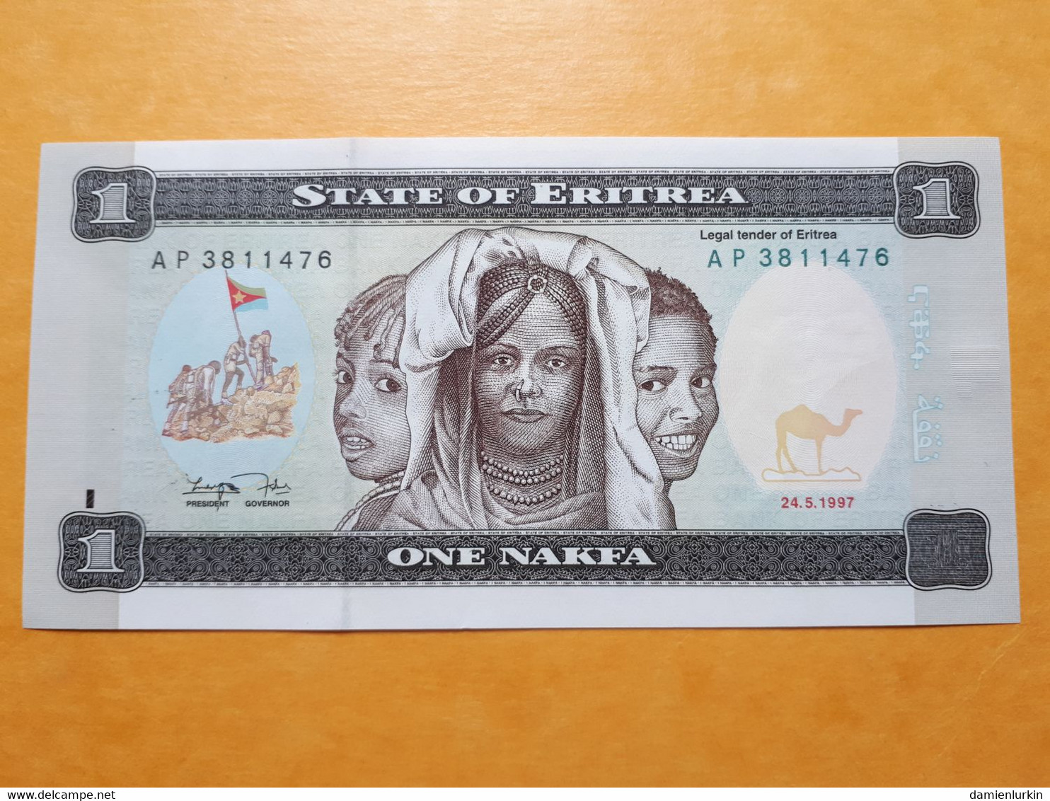 ERYTHREE 1 NAKFA 1997 UNC - Erythrée