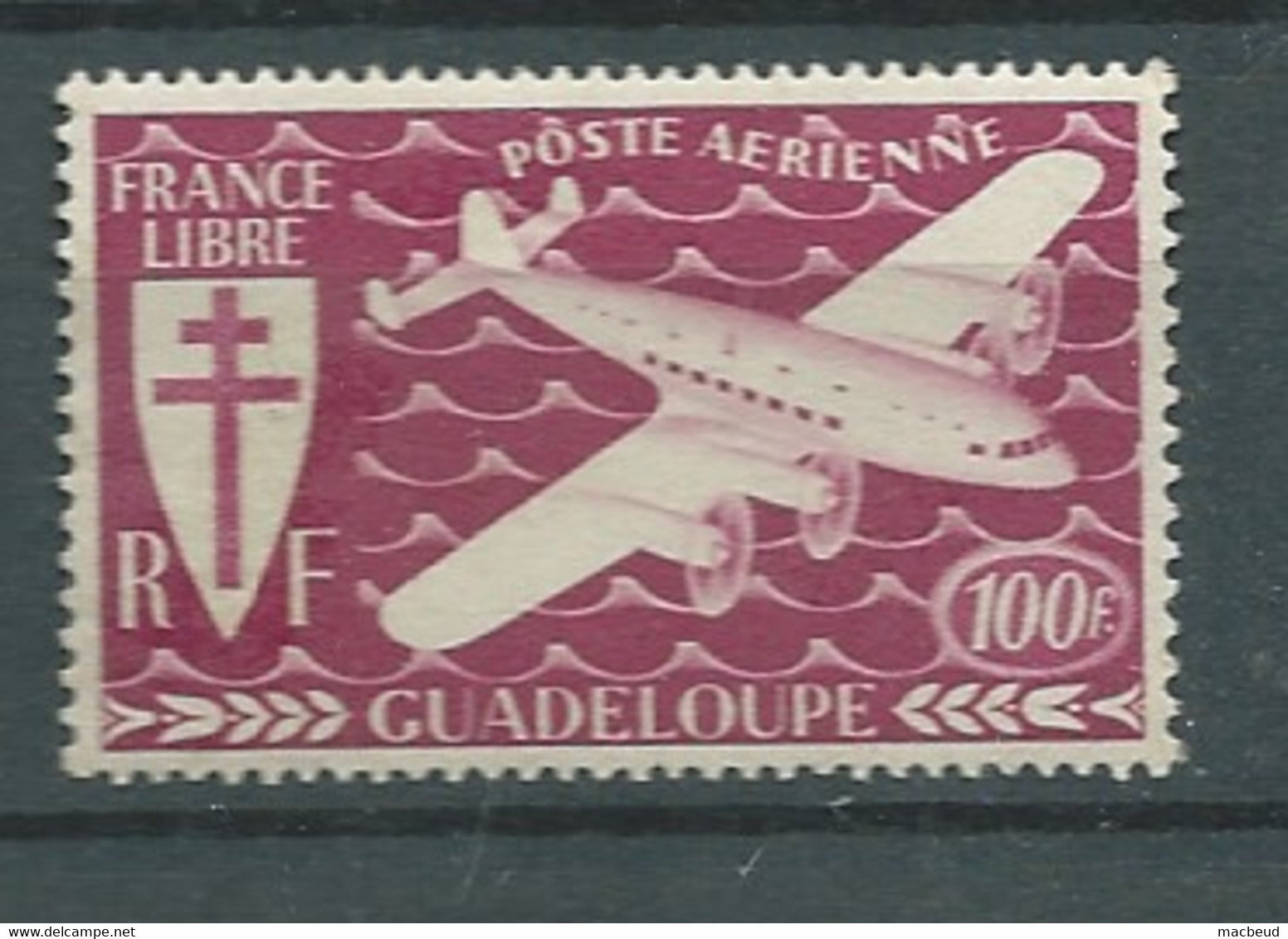 FRANCE - Yvert N° 5 *   ( Gomme Altérée )  -    AU10205 - Poste Aérienne