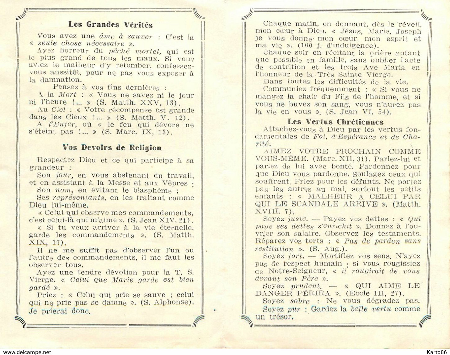 Herbignac * Souvenir De La Mission D'Herbignac Du 7 Au 25 Janvier 1948 * Doc Ancien - Herbignac