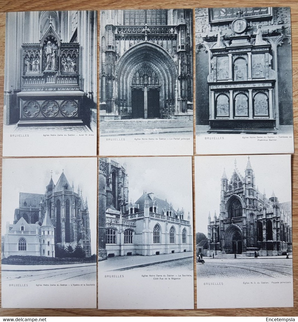 CPA - Lot 23 Cartes Postales - Belgique - Bruxelles - N. D. Du Sablon ( Lot ND Sablon OK ) - 5 - 99 Cartes