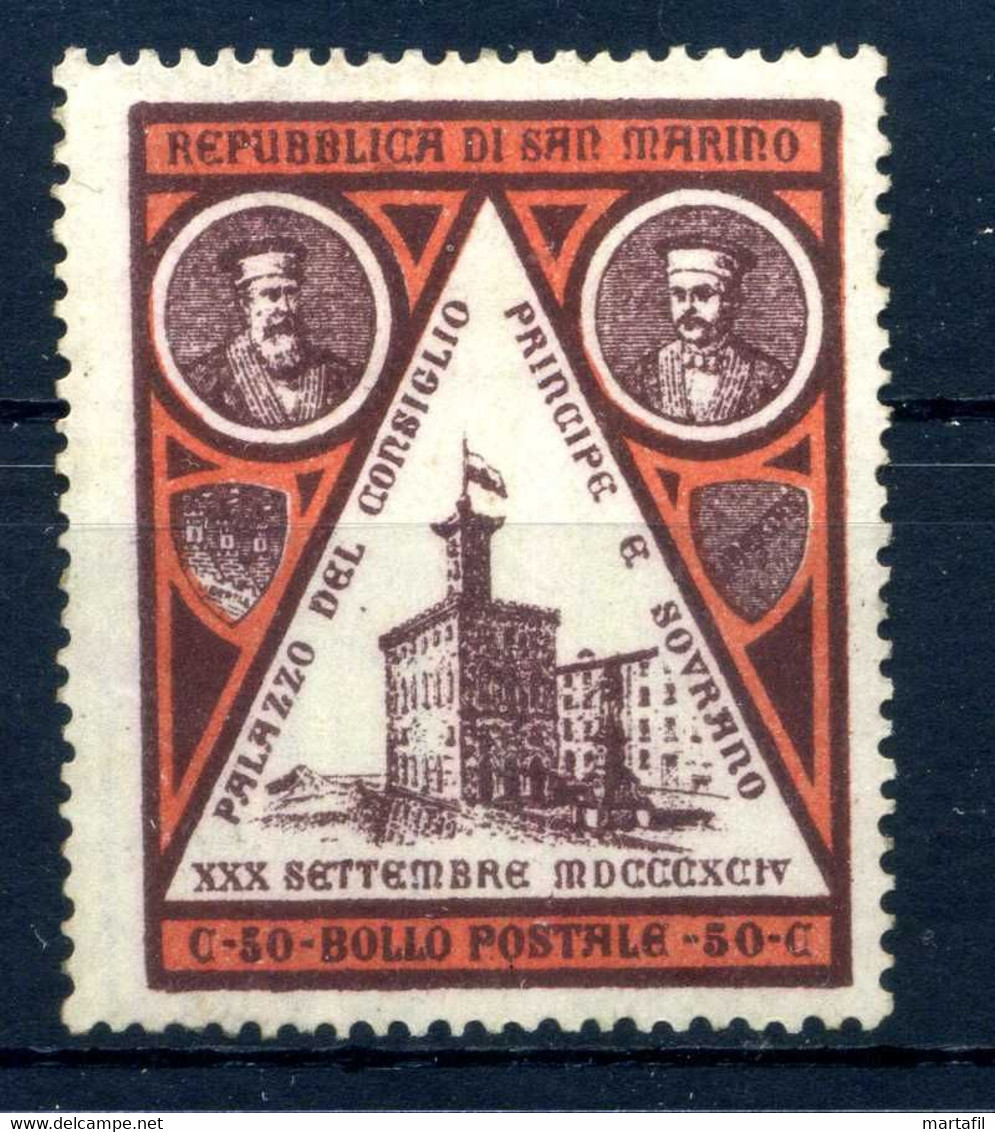 1894 SAN MARINO N.24 * - Ungebraucht