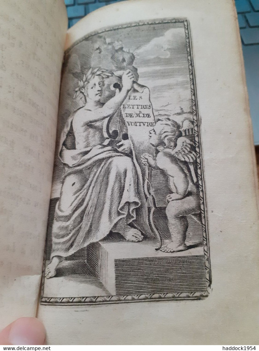 Les Oeuvres De Monsieur De VOITURE THOMAS JOLLY 1672 - Tot De 18de Eeuw