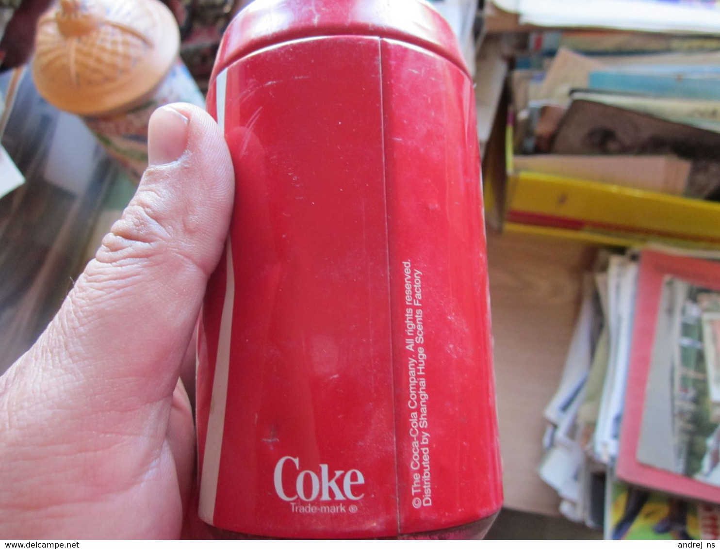 Coca Cola Piggy Bank, Tin - Otros & Sin Clasificación