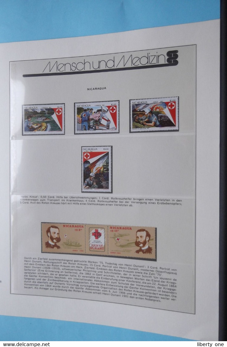 " MENSCH und MEDIZIN " Sieger-Verlag, Lorch/Württemberg ( UNIQUE document > See ALL SCANS of Blocs & Stamps ) !