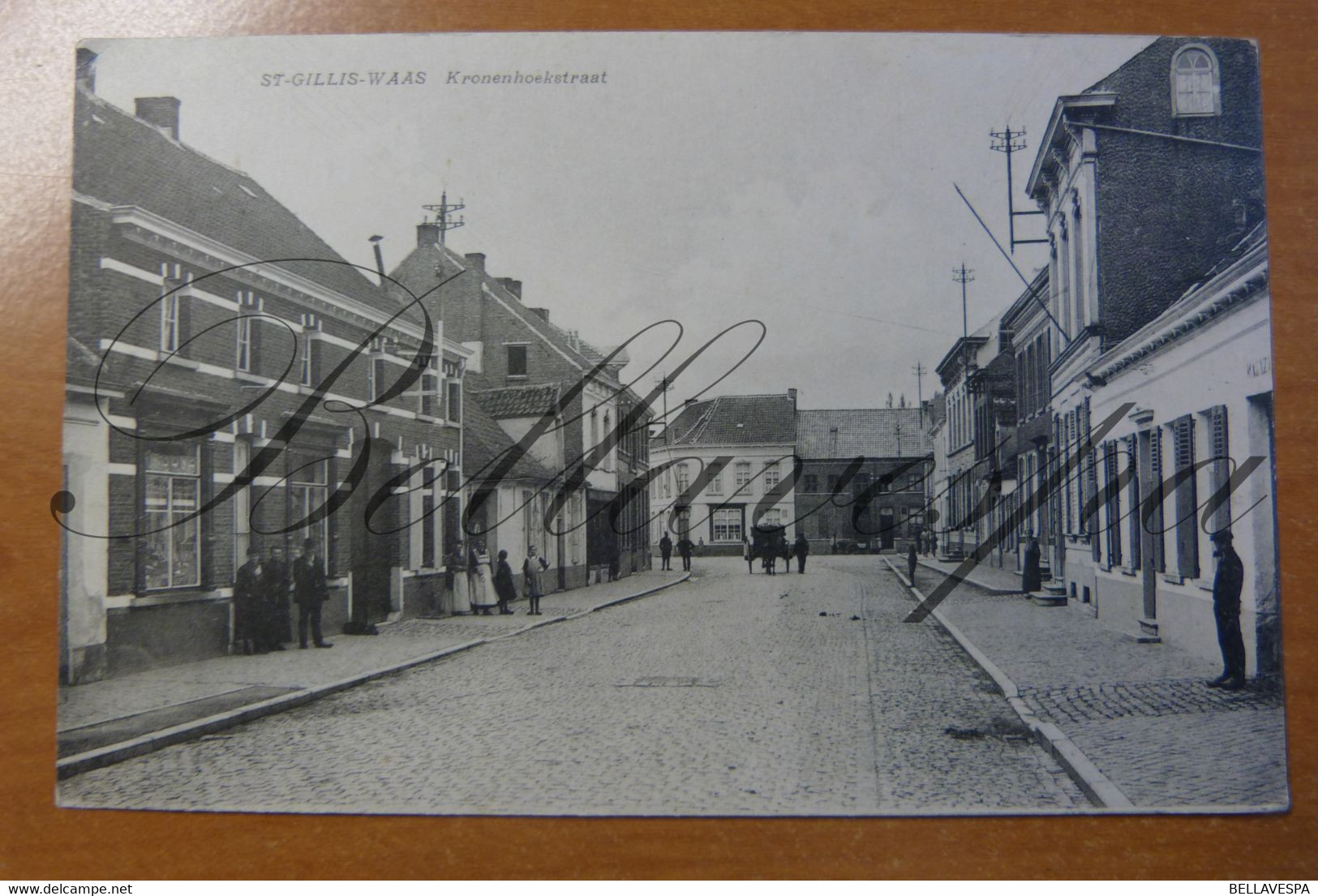 Sint-Gillis-Waas Kronenhoekstraat. - Sint-Gillis-Waas