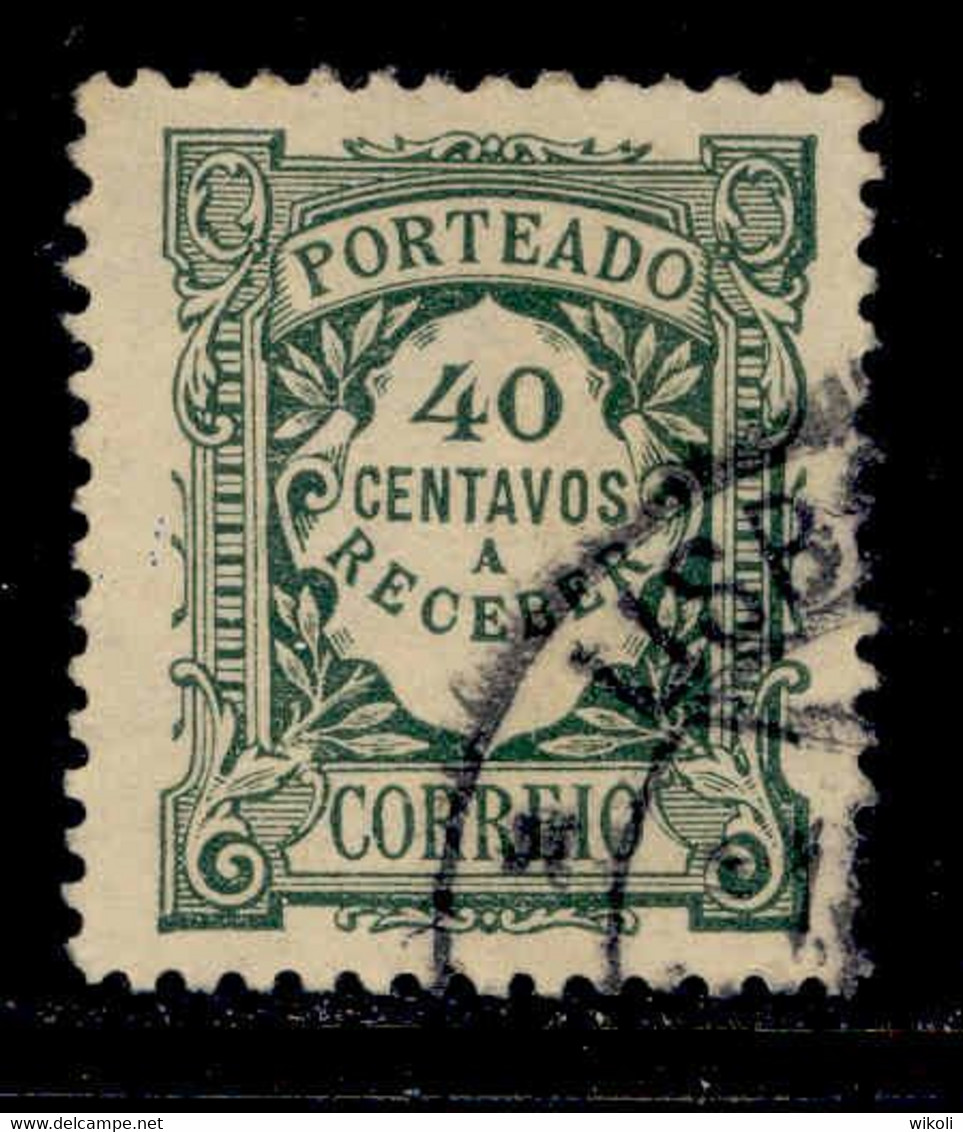 ! ! Portugal - 1922 Postage Due 40 C - Af. P 38 - Used - Oblitérés