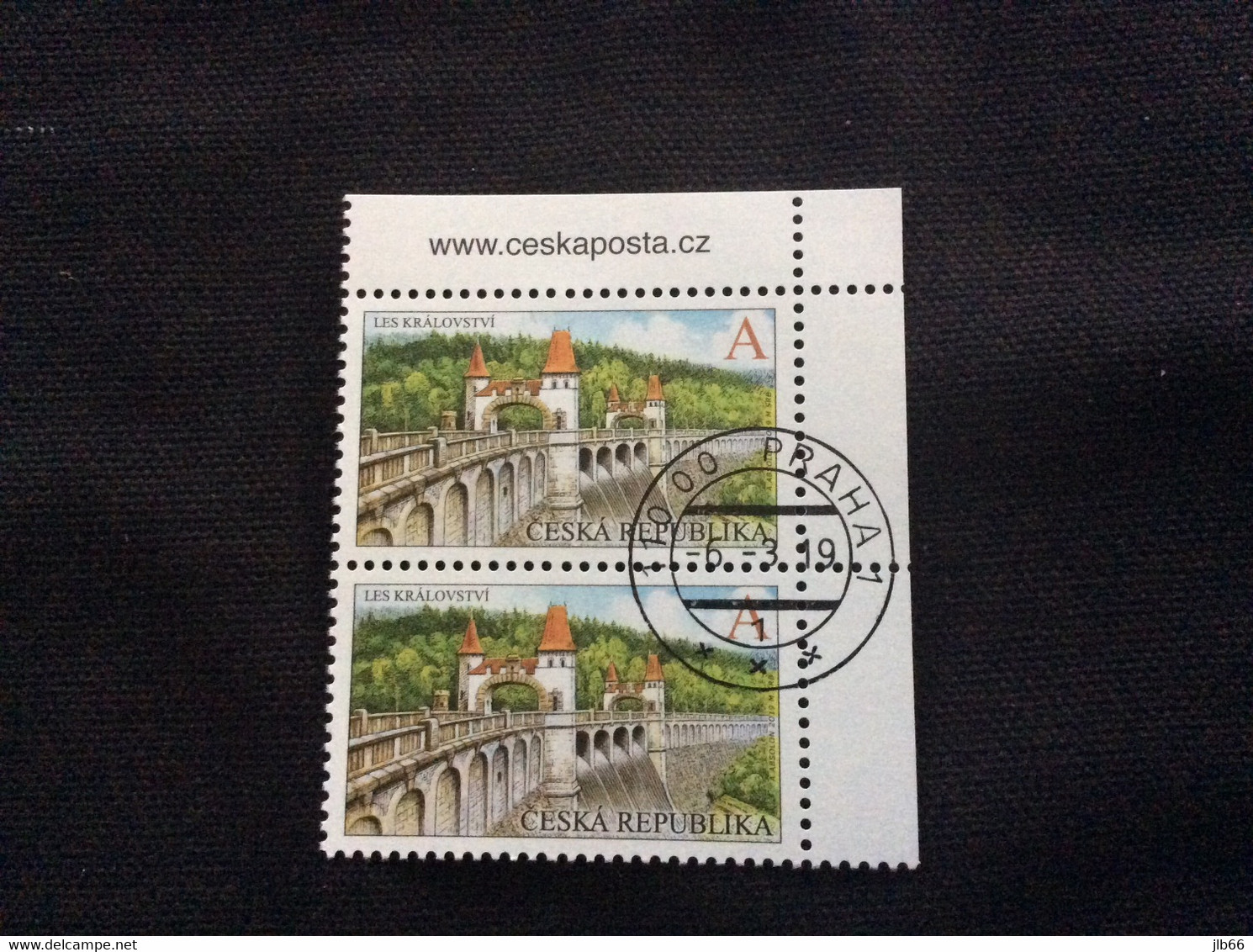 2019 : Yvert 907 Paire Oblitérée Centenaire Du Barrage Hydroélectrique Des Kralovstvi Sur L'Elbe - Used Stamps