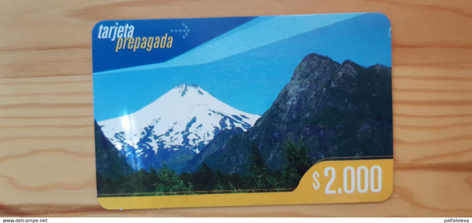 Prepaid Phonecard Chile CTR - Chile