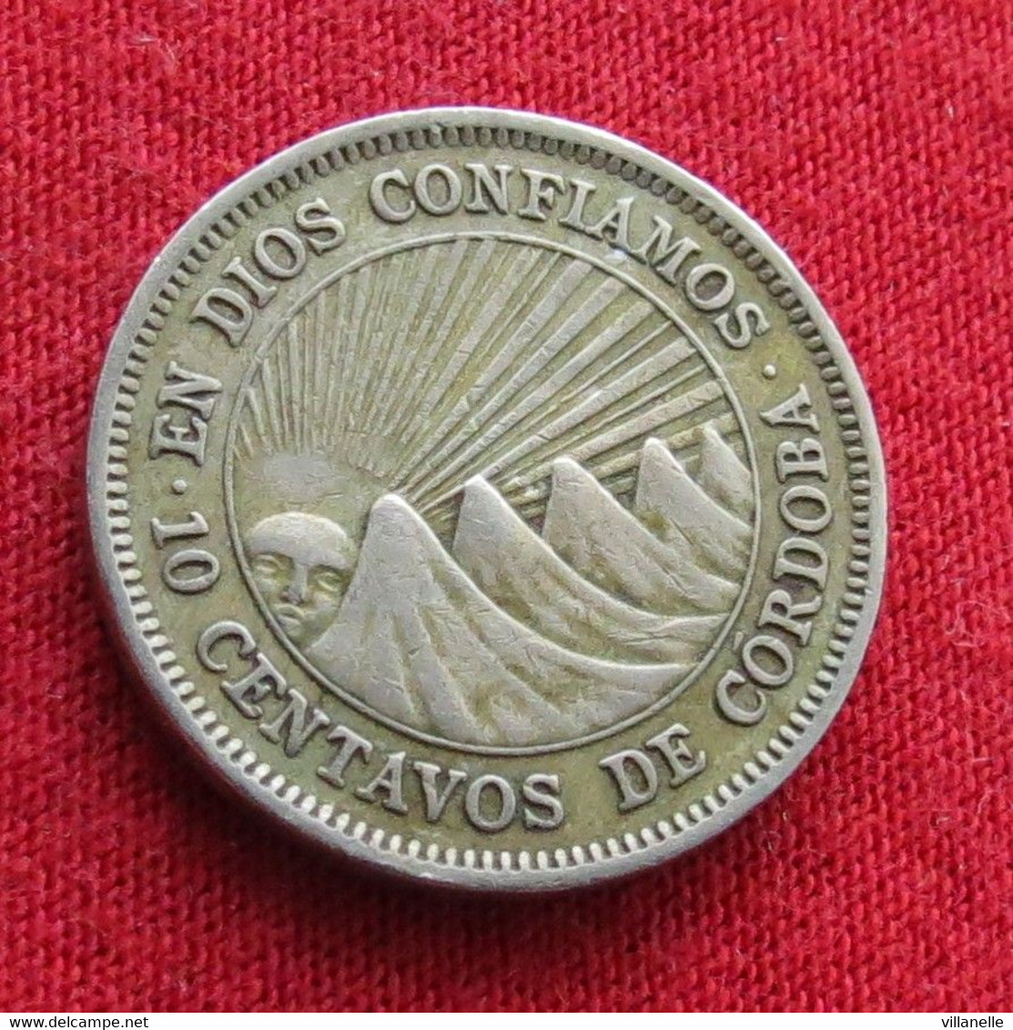 Nicaragua 10 Centavos 1962 KM# 17.2 Lt 235   *V2T - Nicaragua