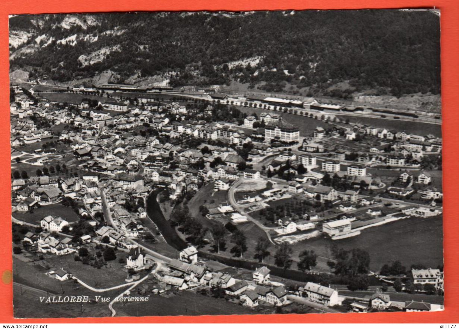 ZQA-03  Vallorbe Vue Aérienne. Grand Format. Non Circulé, Deriaz 11424 - Vallorbe