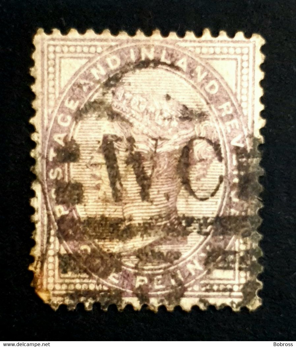 1881 Queen Victoria, One Penny, 1P, Great Britain, England, Used - Used Stamps