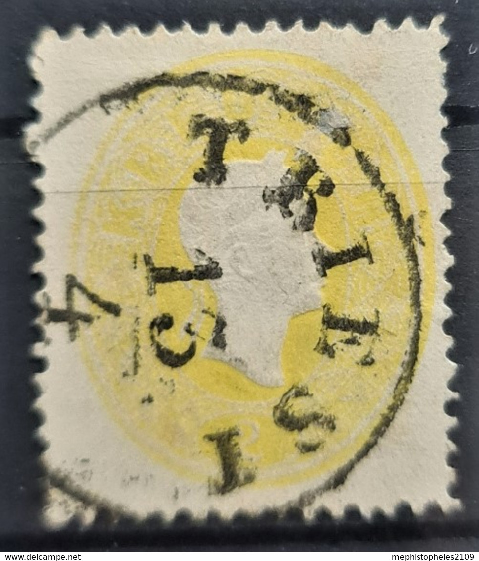 AUSTRIA 1860/61 - Canceled - ANK 18a - Used Stamps
