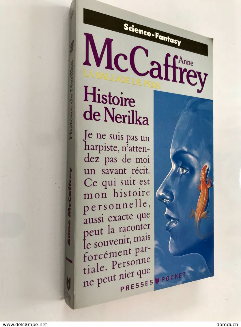 POCKET S.F. N° 5392    Histoire De Nerilka    LA BALLADE DE PERN    Anne McCAFFREY    187 Pages - 1993 - Presses Pocket