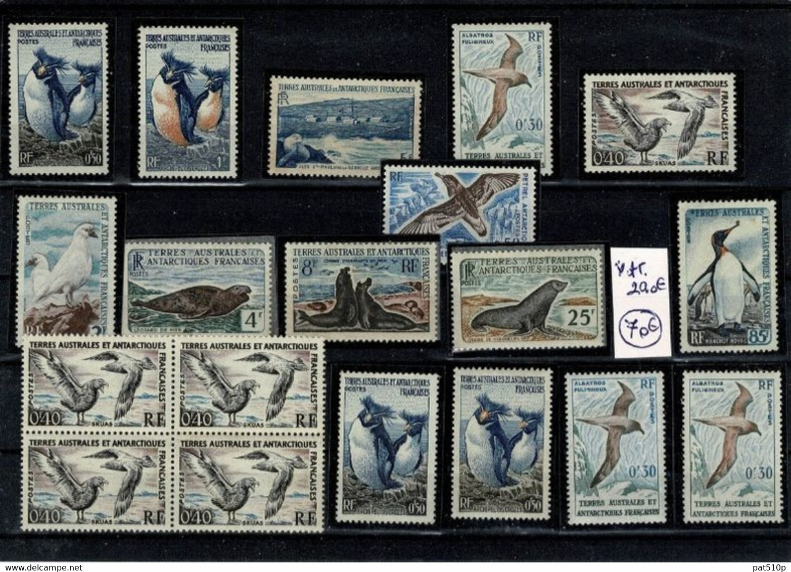 TERRES AUSTRALES TAAF Côte 290 Euros - Collections, Lots & Series